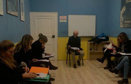 I docenti IRCMe durante i loro corsi di counseling